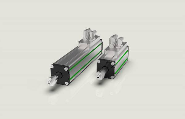 NiLAB Green Drive ISO tubular linear motors — ISO 15552 profile with integrated drive
